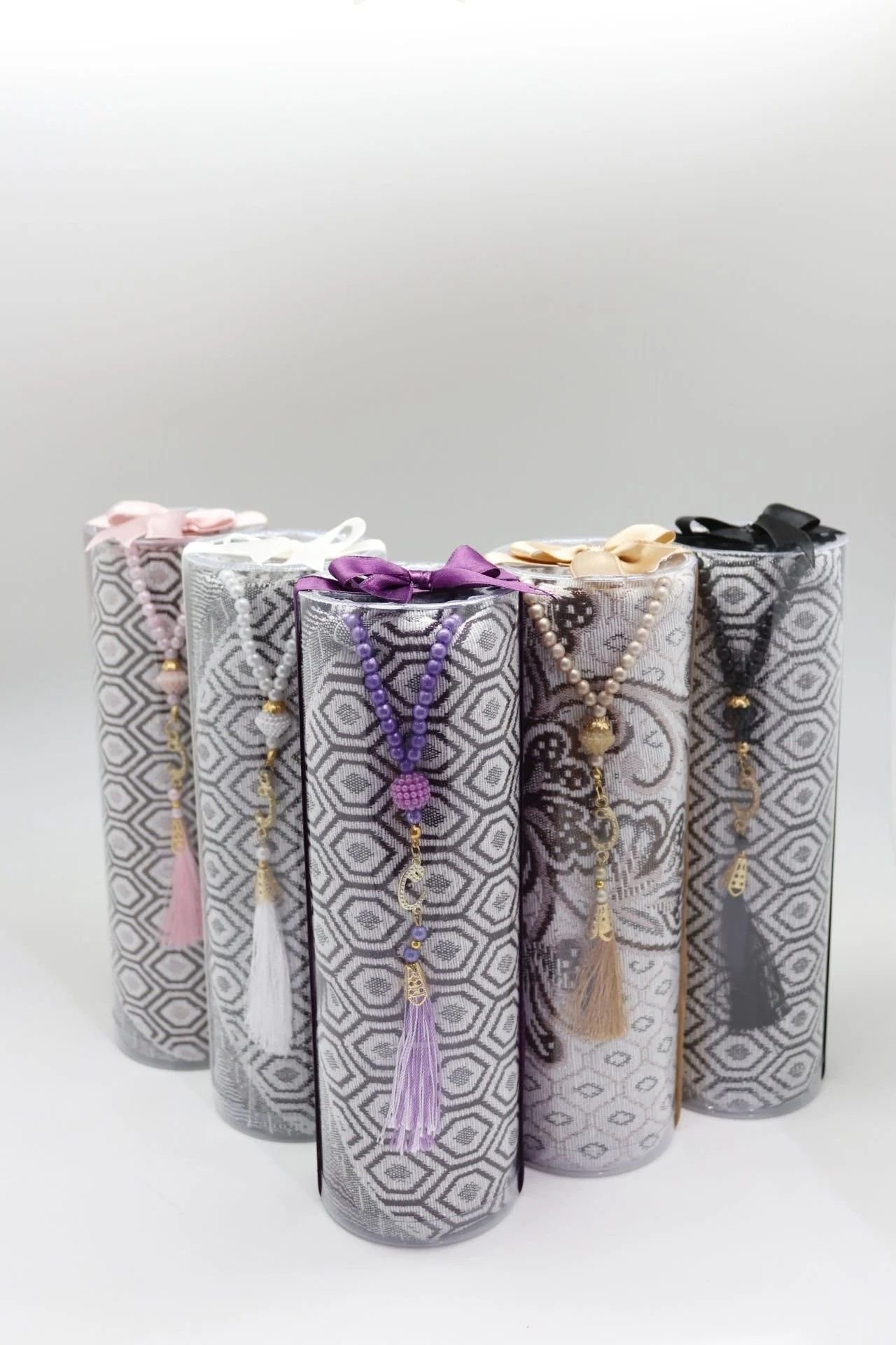 SİMLİ SECCADE SET (SİLİNDİR+TESPİH)