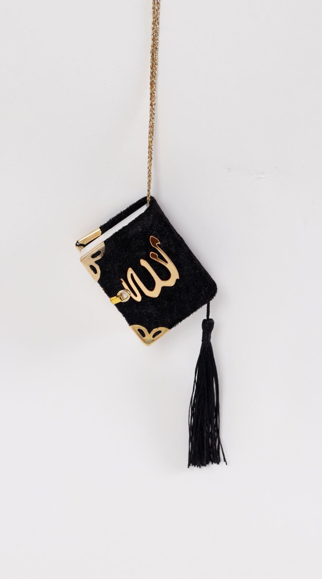 Kadife Askılı Mini Kuran (2KALİTE)