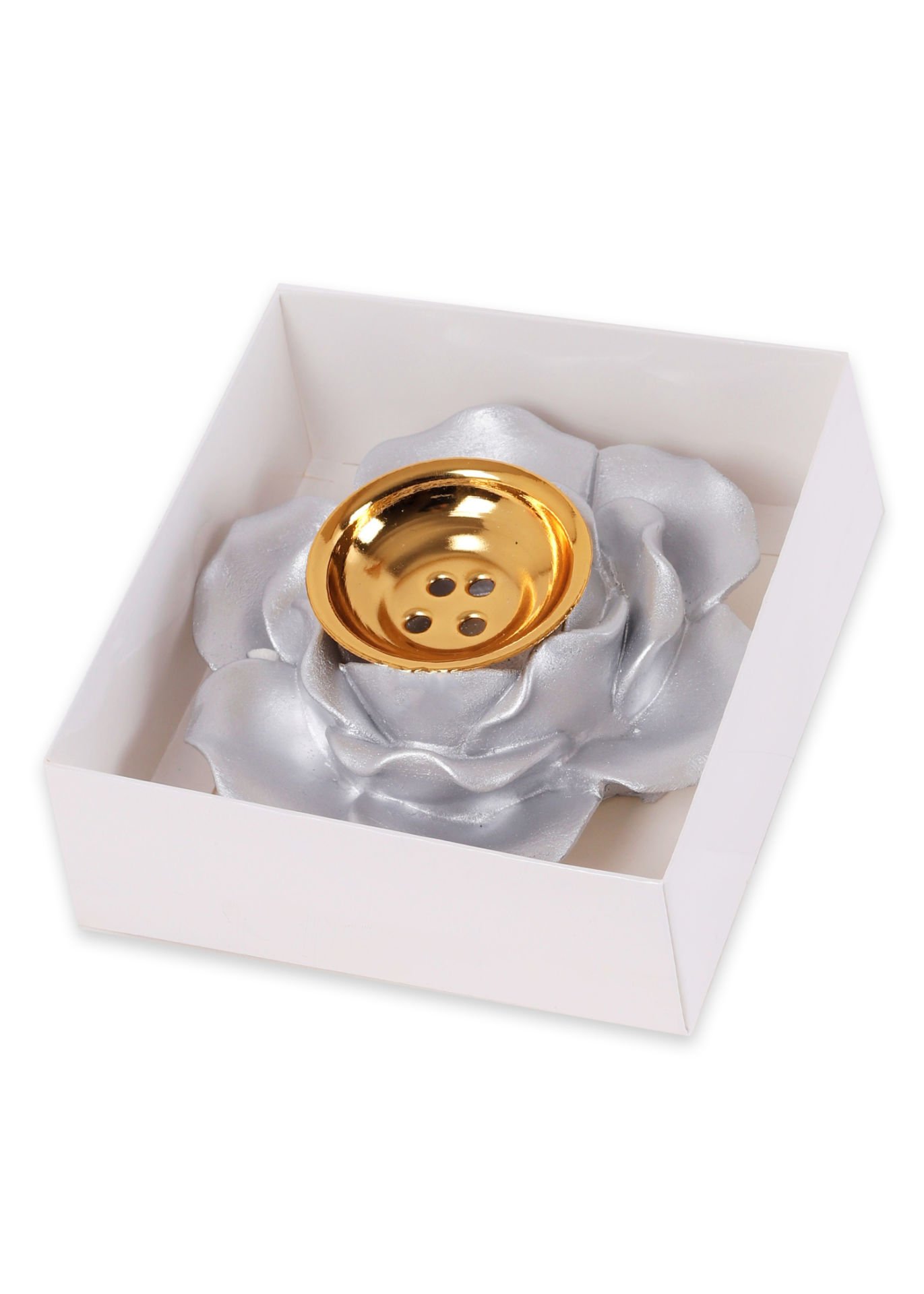 Kutulu Buhurdanlık+Metalli GRİ