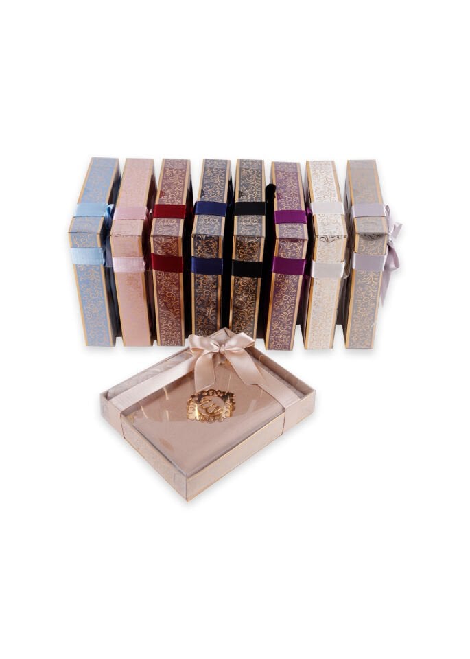 ASEL SERİSİ KUTULU (Pamuk Seccade+İnci Tespih+Şantuk Kuran) No:1 GOLD