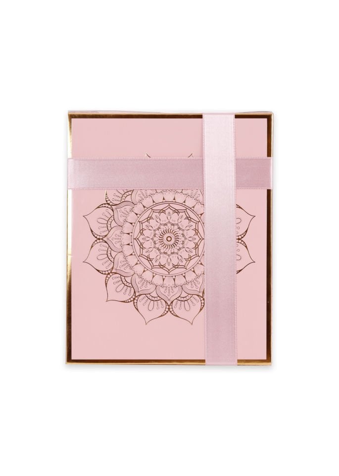 ASEL SERİSİ KUTULU (Pamuk Seccade+İnci Tespih+Şantuk Kuran) No:1 PUDRA