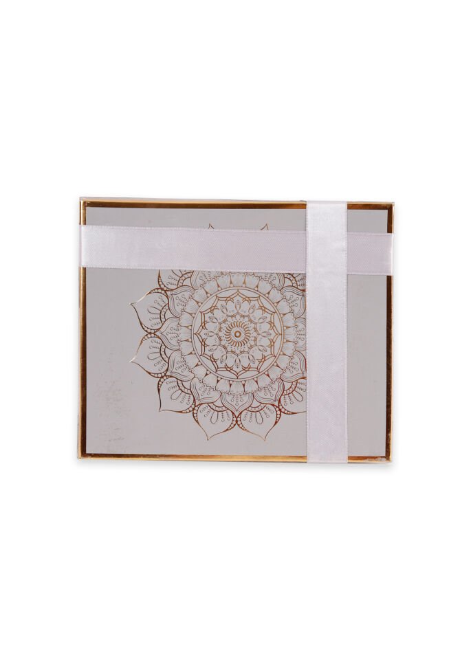 LİNA SERİSİ 3'LÜ SET (Çanta Boy Termo Kuran+Seccade+İnci Tespih) N0:1 GRİ