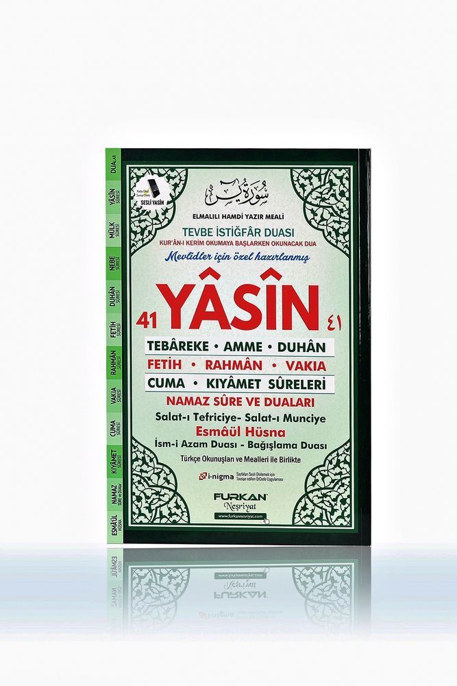 Yasin-i Şerif Orta Boy (80 SAYFA) YEŞİL