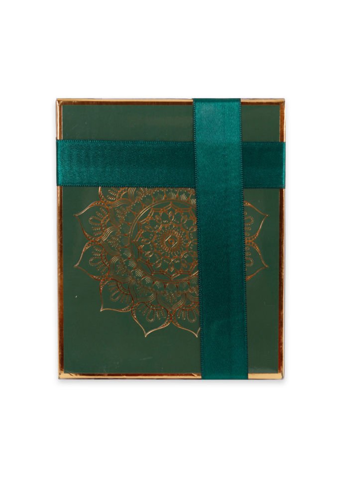 AFİL SERİSİ KUTULU (Çanta Boy Kuran+Seccade+İnci Tespih) Set NO:1 YEŞİL