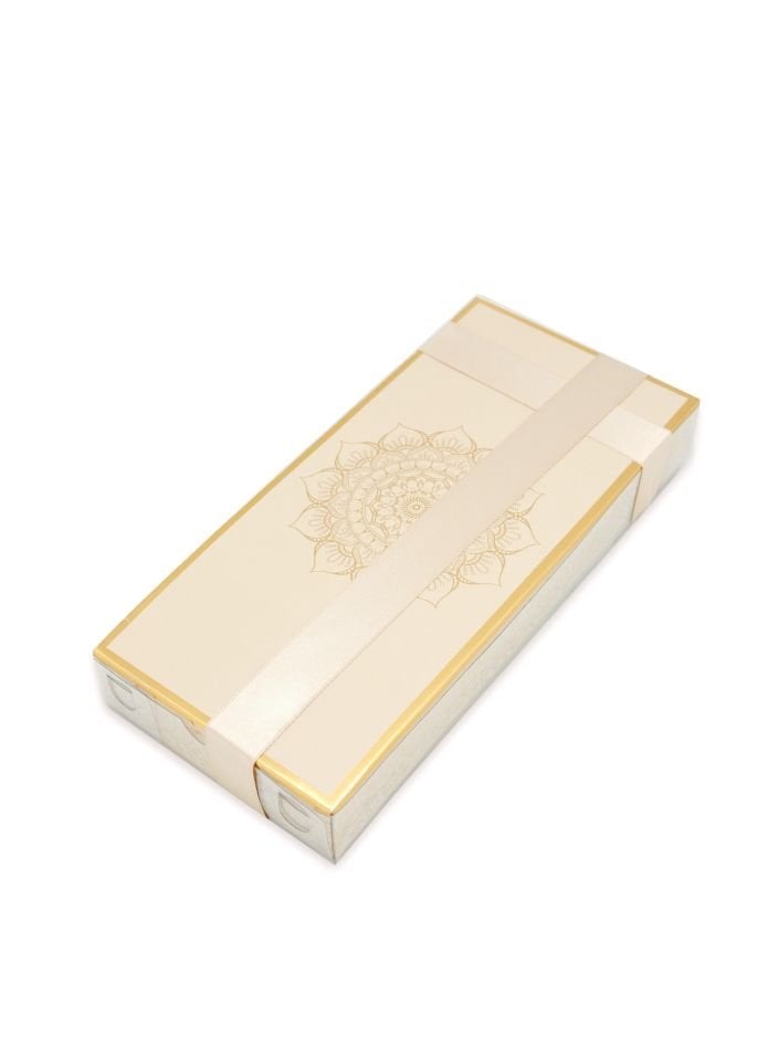 ESİLA SERİSİ KUTULU (Pamuk Seccde+İnci Tespih) NO:1 GOLD