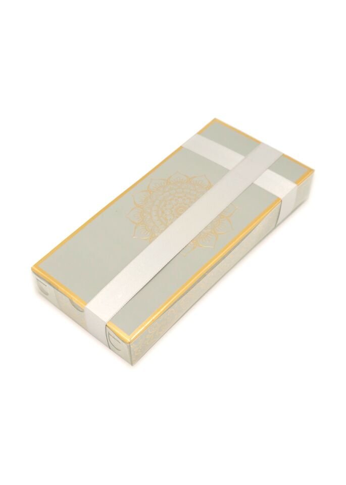 ESİLA SERİSİ KUTULU (Pamuk Seccde+İnci Tespih) NO:1 GRİ