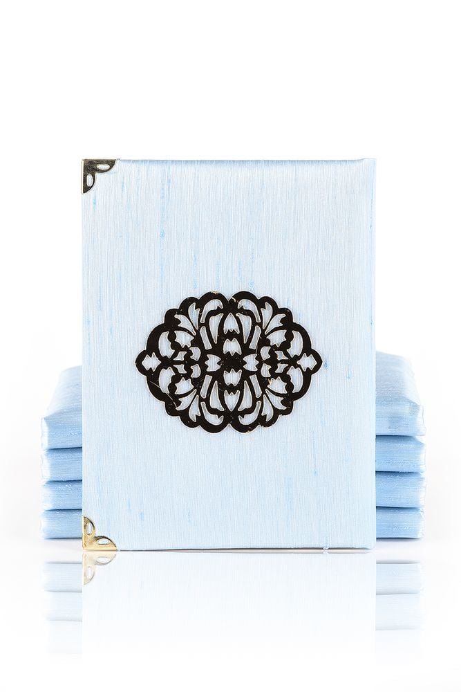 Şantuk Yasin Çanta Boy (128 SAYFA) BEBE MAVİ - KARANFİL - YAZISIZ