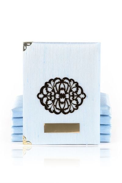 Şantuk Yasin Çanta Boy (128 SAYFA) BEBE MAVİ - KARANFİL - YAZILI