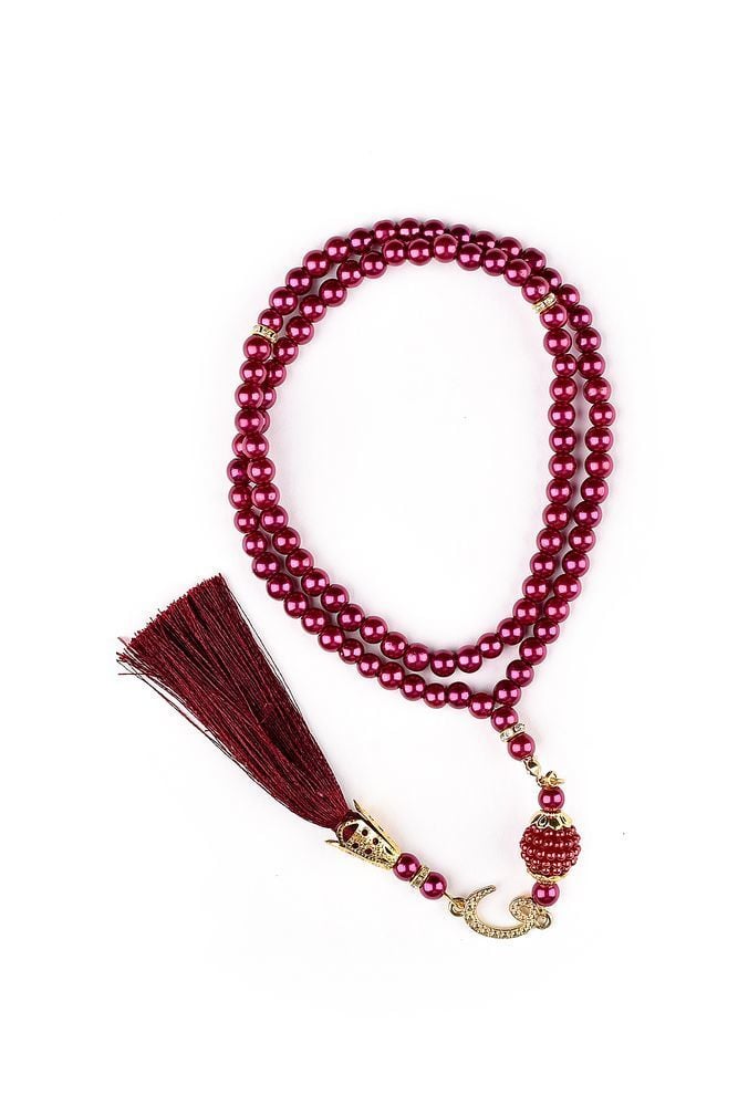 İnci Tespih Vavlı Tasarım Püsküllü