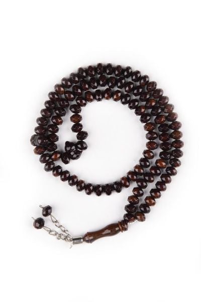 99'lu Zümrüt Kristal Kesim Tespih 9mm