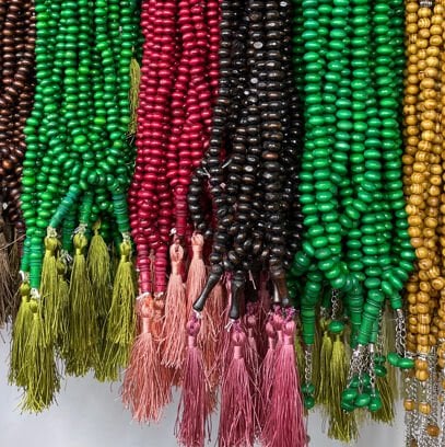 Ağaç Tespih 10mm (ŞİMŞİR & ZEYTİN)