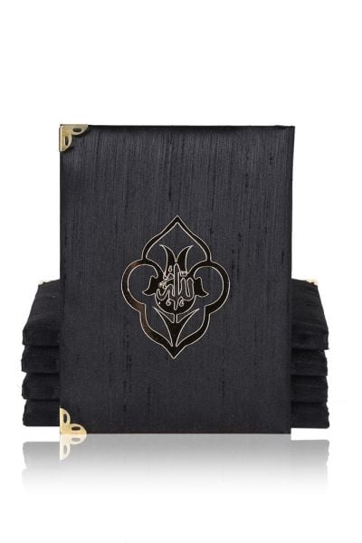 Şantuk Yasin Çanta Boy (128 SAYFA) YAZISIZ - LALE - SİYAH