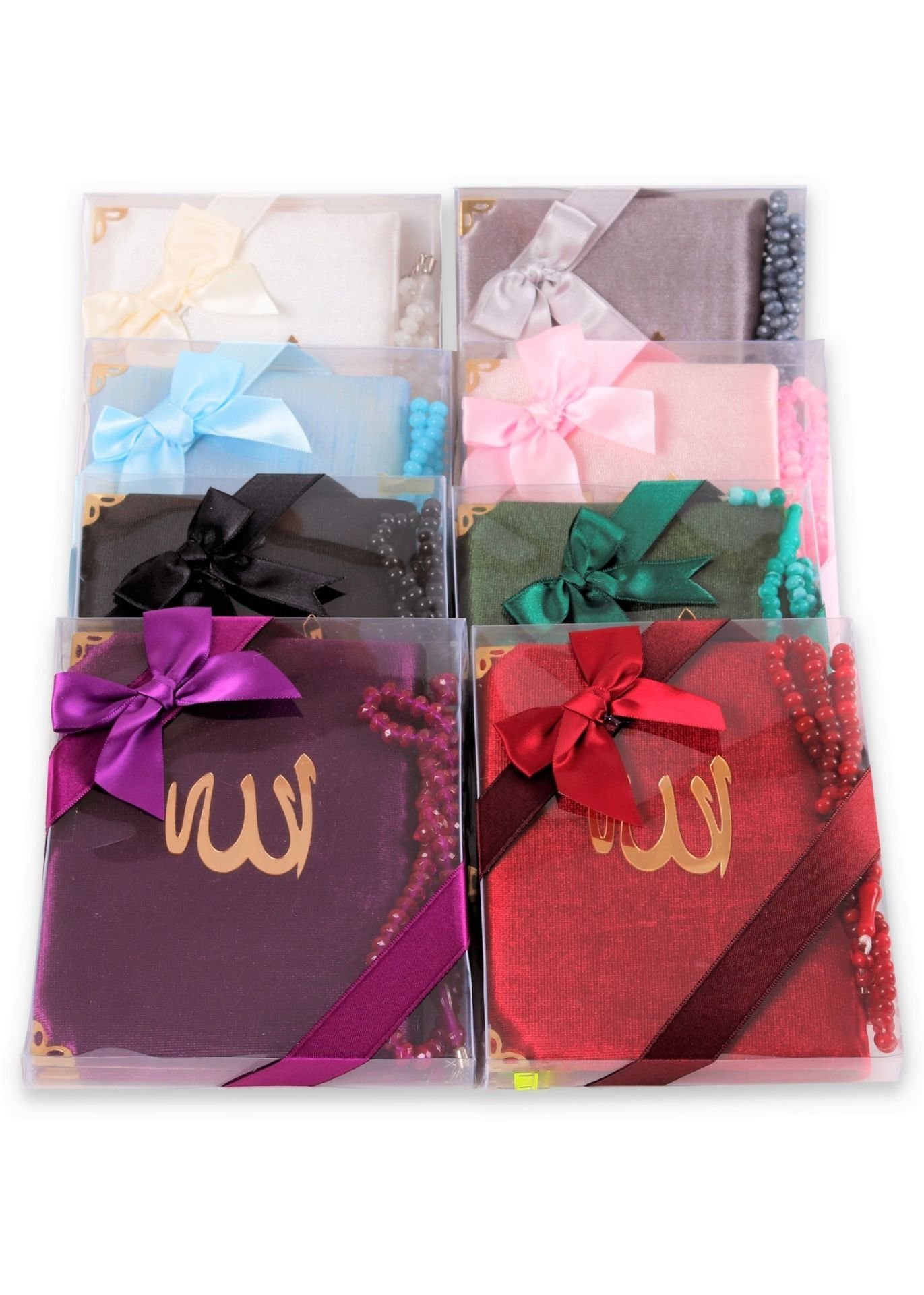 Şantuk Kuran-ı Kerim Çanta Boy +İnci Tespih TURKUAZ