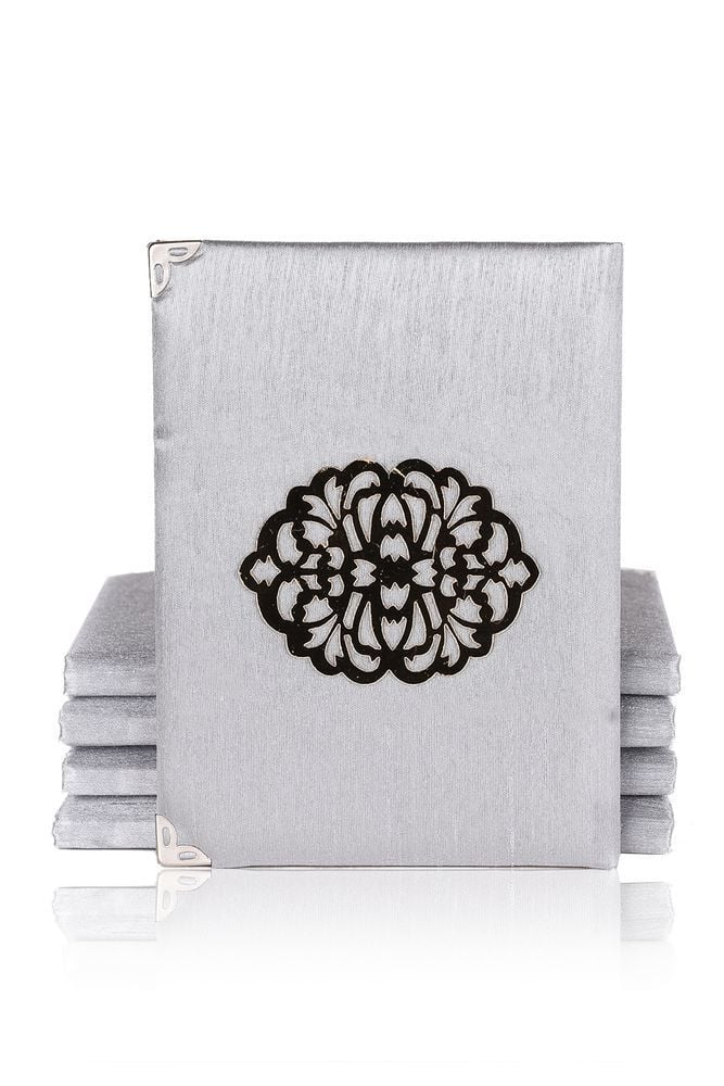 Şantuk Yasin Çanta Boy (128 SAYFA) YAZISIZ - KARANFİL - GRİ