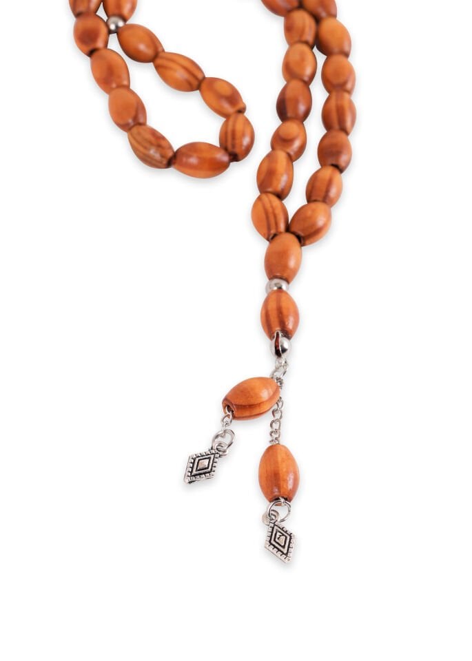 33'lük 10mm İthal Ağaç Beyzi Tespih