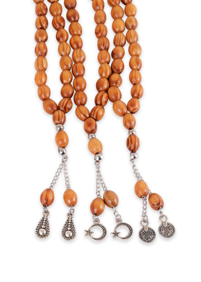 33'lük 10mm İthal Ağaç Beyzi Tespih