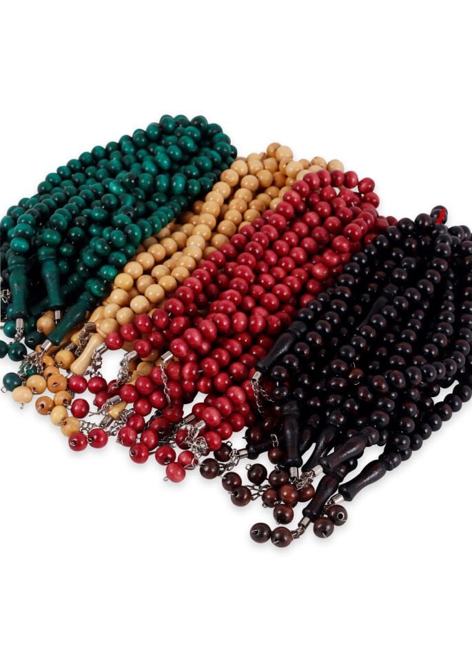 33'lük 10mm Ağaç Tespih (ŞİMŞİR)