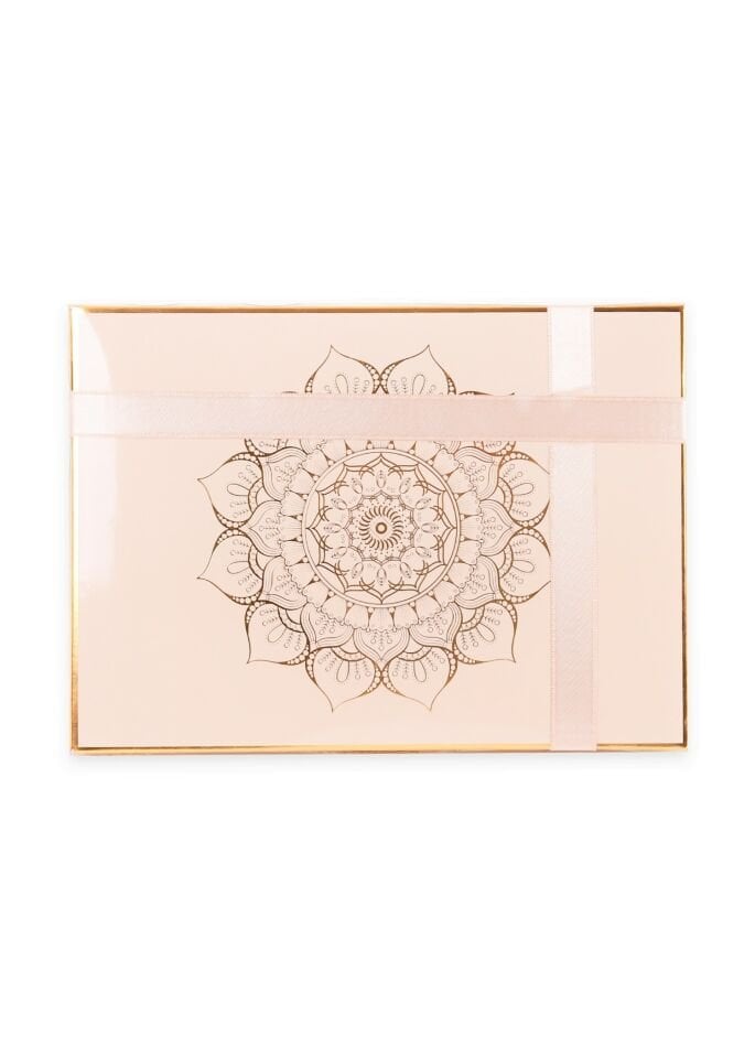 TUBA SERİSİ KUTULU ( Ucuz Set Seccade+Yasin+İnci Tespih) TREND NO:1 GOLD