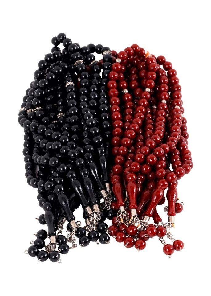 33'lük 12mm Demir Püskül Tespih