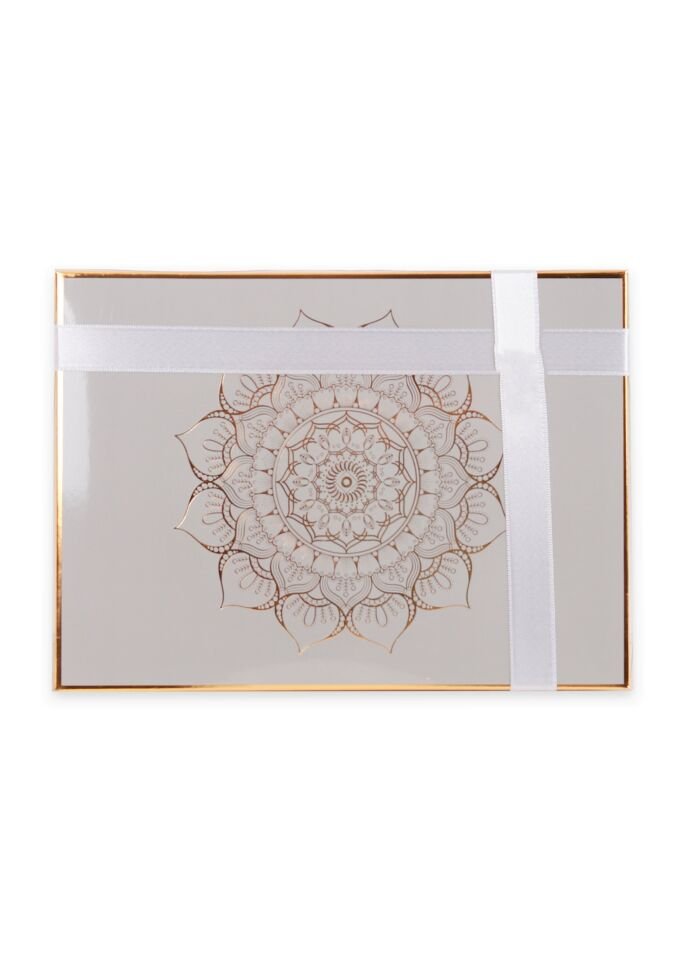 TUBA SERİSİ KUTULU ( Ucuz Set Seccade+Yasin+İnci Tespih) TREND NO:1 GRİ