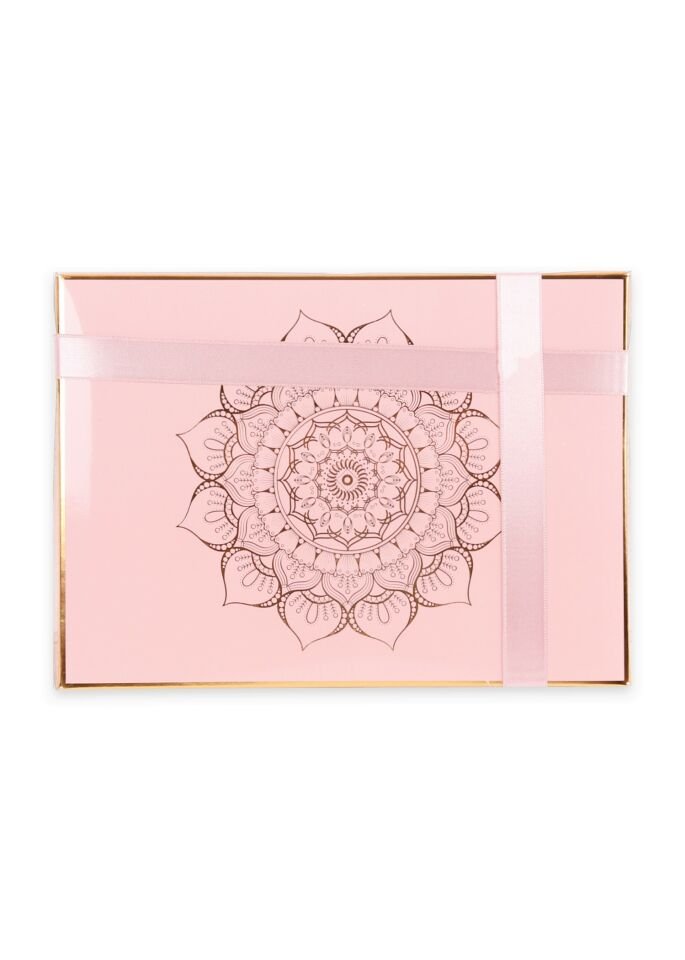 TUBA SERİSİ KUTULU ( Ucuz Set Seccade+Yasin+İnci Tespih) TREND NO:1 PUDRA