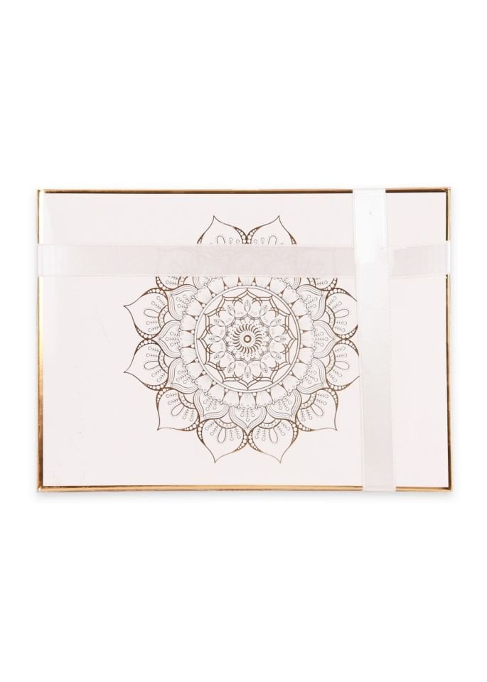 TUBA SERİSİ KUTULU ( Ucuz Set Seccade+Yasin+İnci Tespih) TREND NO:1 KREM