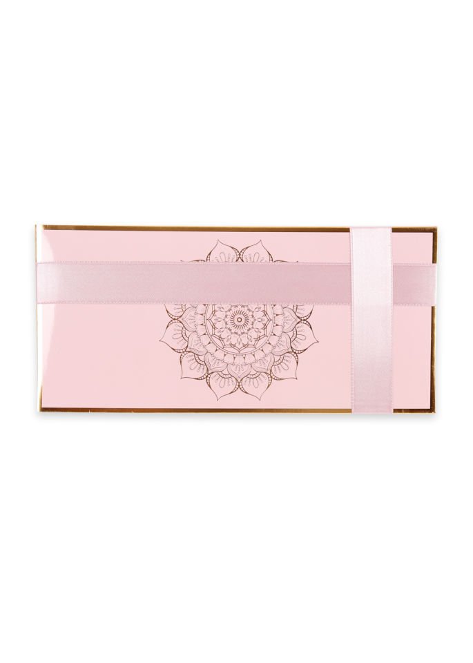 ENFAL SERİSİ KUTULU (Seccade+Disko Top Tespih+Nakışlı Kese+Güpürlü Çanta+Yasin) SET NO:1 PUDRA