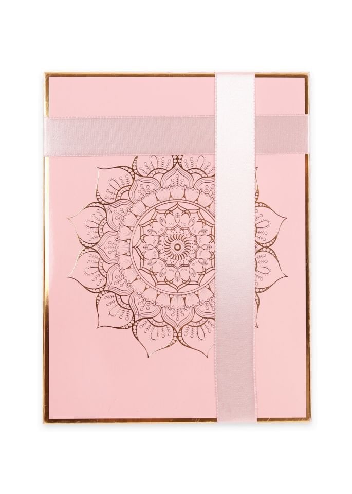 BERRA SERİSİ KUTULU (Pamuk Seccade+ 128 Sayfa Yasin+İnci Tespih ) NO:1 PUDRA