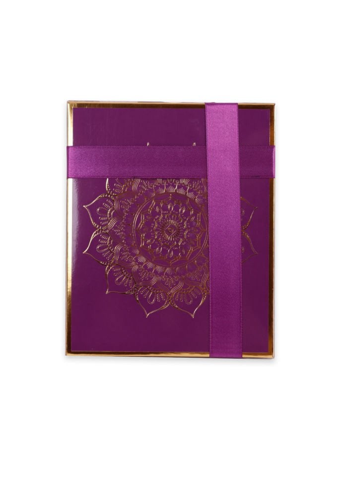 AMİNE SERİSİ KUTULU (Pamuk Seccade+İnci Tespih+Şantuk Kaplama Kuran) NO:1 MÜRDÜM